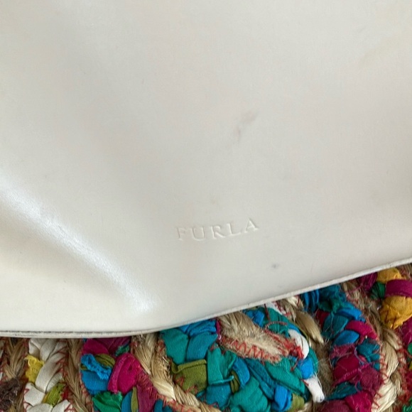 Furla Cream Tote Bag - Picture 5 of 12